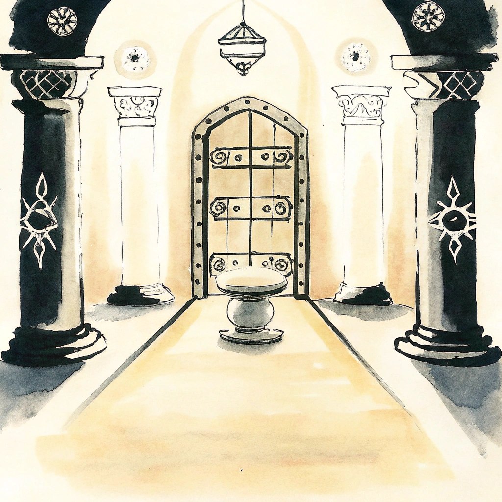 Input image: image_static_stylized_passageways_0090