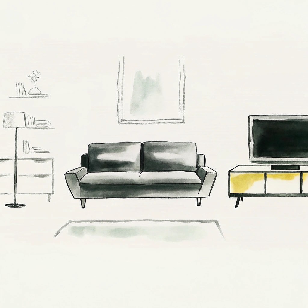 Input image: image_static_stylized_living_spaces_0034